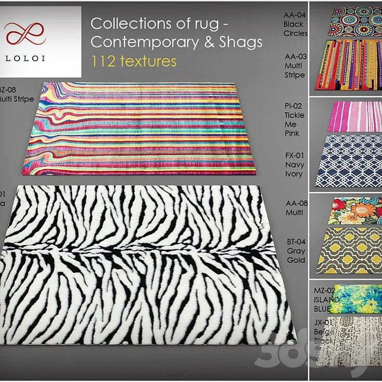 Loloi rugs Collection of 2